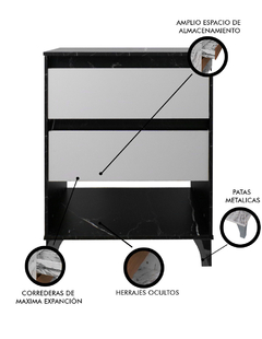 Gabinete De Baño Sin Llave Ni Lavabo Minimalista ROY SO