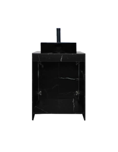 Gabinete Para Baño Con Lavabo Y Llave VARENNA Minimalista - Decomobil