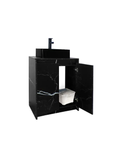 Gabinete Para Baño Con Lavabo Y Llave VARENNA Minimalista