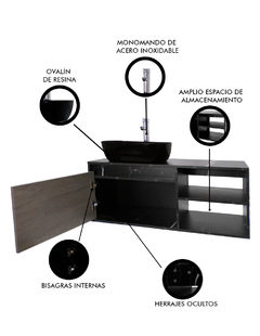 Gabinete Para Baño Con Lavamanos Y Monomando ODIN en internet