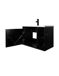 Gabinete De Baño CARLO Con Lavabo Y Llave Minimalista - tienda en línea