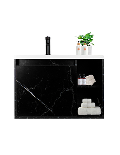 Gabinete De Baño CARLO Con Lavabo Y Llave Minimalista