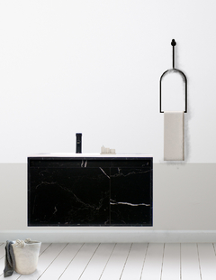 Imagen de Gabinete Para Baño Con Lavabo STANNIS Flotante Minimalista