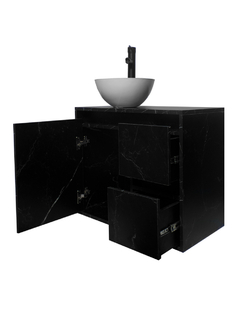 Gabinete Para Baño CALYPSO Con Ovalin Y Llave Minimalista - Decomobil