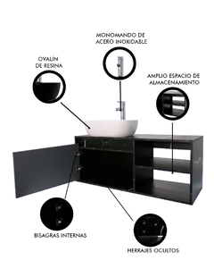 Gabinete Para Baño Con Lavamanos Y Monomando ODIN en internet