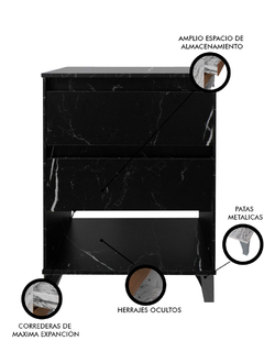 Imagen de Gabinete De Baño Sin Llave Ni Lavabo Minimalista ROY SO