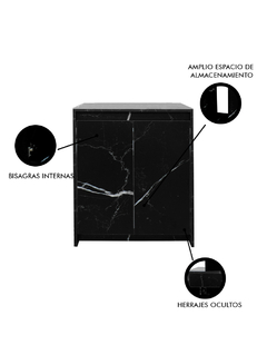 Gabinete De Baño VARENNA SIN Lavamanos Y Llave Minimalista - Decomobil