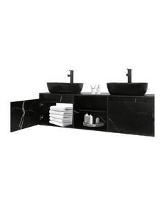 Gabinete De Baño DARCY De 140 Cm Minimalista Sin Lavamanos en internet