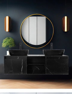 Imagen de Gabinete De Baño DARCY De 140 Cm Minimalista Sin Lavamanos