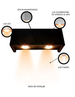 Lámpara Para Interiores Con Cubre Foco Decorativo NIHAL - comprar en línea