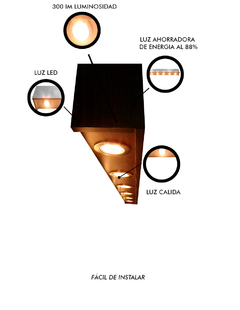 Imagen de Lampara De Interiores Con Cubrefoco Decorativo WIDAD