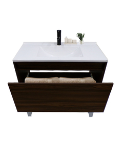 Gabinete De Baño Con Lavabo HIMALAYA , Llave y Cajon Minimalista