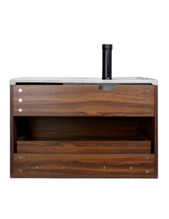Gabinete De Baño TURNER Con Lavabo y Llave Minimalista - Decomobil