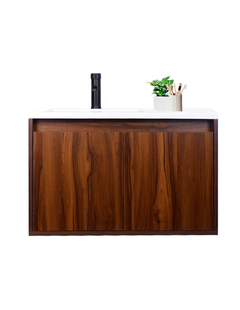 Gabinete De Baño RODRIGO Con Lavabo Y Llave Minimalista.