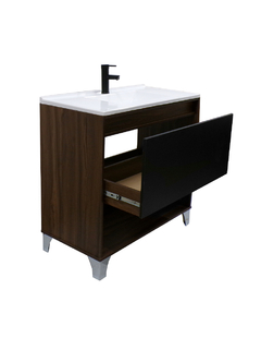 Imagen de Gabinete De Baño Con Lavabo HIMALAYA , Llave y Cajon Minimalista