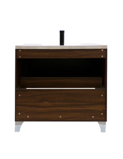 Gabinete De Baño Con Lavabo HIMALAYA , Llave y Cajon Minimalista