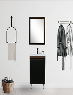 Gabinete Para Baño NALA Con Lavabo Minimalista - Decomobil