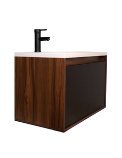 Gabinete De Baño RODRIGO Con Lavabo Y Llave Minimalista. - Decomobil