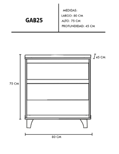 Gabinete De Baño Sin Llave Ni Lavabo Minimalista ROY SO - comprar en línea