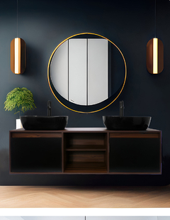 Gabinete De Baño DARCY De 140 Cm Minimalista Sin Lavamanos en internet