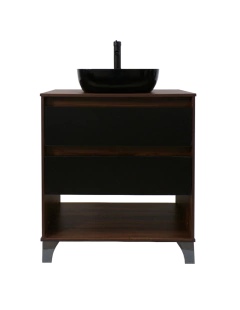 Gabinete De Baño Con Llave Y Lavabo Minimalista ROY