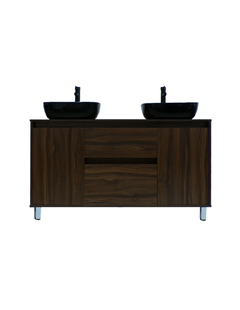 Gabinete Para Baño MÉDANO Con Doble Lavamanos Minimalista