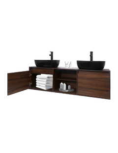 Gabinete De Baño DARCY De 140 Cm Minimalista Sin Lavamanos