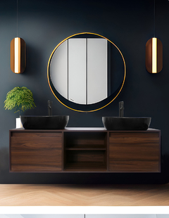 Gabinete De Baño DARCY De 140 Cm Minimalista Sin Lavamanos - Decomobil