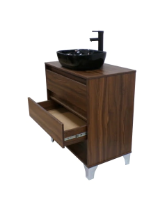 Gabinete De Baño Con Llave Y Lavabo Minimalista ROY - Decomobil