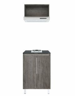 Gabinete Inferior Y Alacena De Cocina NARCISO Con Parrilla - comprar en línea