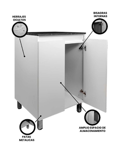 Gabinete Inferior De Cocina IRIS Para Parrilla