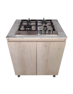 Gabinete De Cocina Inferior AMAPOLA Con Parrilla - Decomobil