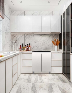 Gabinete Inferior De Cocina VIOLETA Mueble Para Parrilla - Decomobil