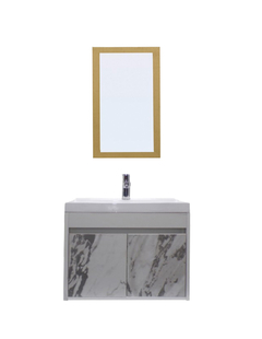 Imagen de Gabinete Para Baño PIHA Con Espejo Decorativo