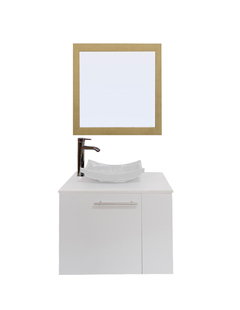 Gabinete Para Baño Derecho Con Espejo Decorativo VERNIER