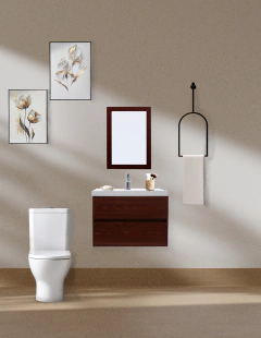 Gabinete Para Baño Con Lavamanos Y Espejo Decorativo SION en internet