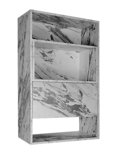 Combo Gabinetes Para Baño MORRUECOS Con Sobre WC Y Botiquín. - comprar en línea