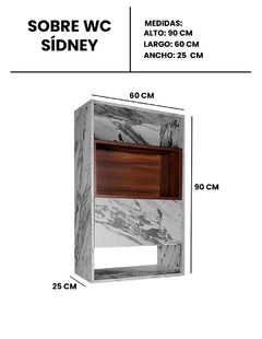 Organizador Gabinete De Almacenamiento SÍDNEY Flotante - comprar en línea