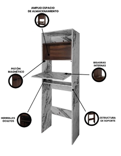 Imagen de Organizador Gabinete De Almacenamiento BILBAO Para Baño