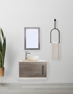 Gabinete para Baño con Ovalin Y Espejo Decorativo ZÚRICH en internet