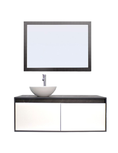 Gabinete De Baño Con Lavamanos Y Espejo Decorativo NYON en internet