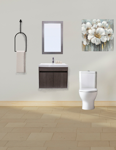 Gabinete Para Baño PIHA Con Espejo Decorativo - comprar en línea