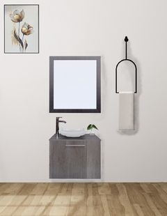 Gabinete Para Baño Derecho Con Espejo Decorativo VERNIER