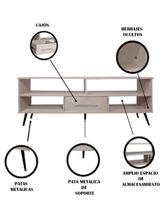 Mueble Para Tv Top Living Con Cajon - tienda en línea