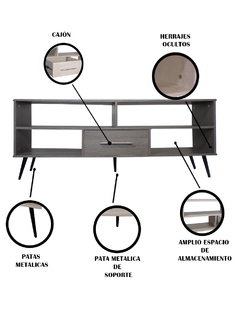 Mueble Para Tv Top Living Con Cajon - tienda en línea
