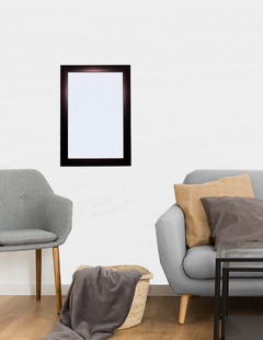 Espejo Rectangular Murano 60x40 Cm con Marco Minimalista - tienda en línea