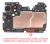Conector Fpc Placa Mae Carga Galaxy A04 / A05 40 Pinos - comprar online
