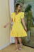 Conjunto Curto Melodia das Cores Amarelo
