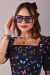Óculos de Sol Vintage Azul - comprar online
