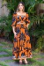 Vestido Supermidi Tarde de Outono - Mustache Store